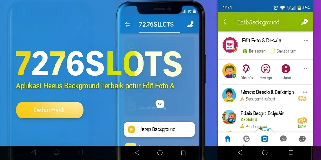 Tampilan antarmuka utama 7276SLOTS untuk fungsi Hapus Background.