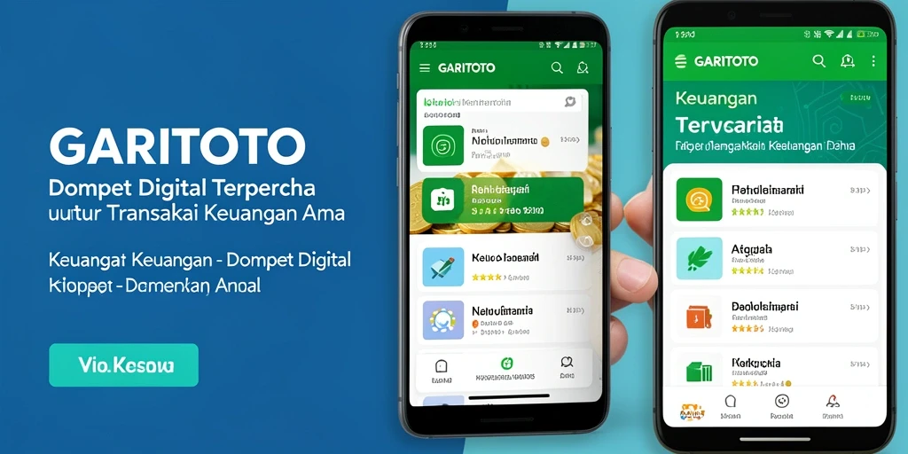 Tampilan antarmuka GARITOTO yang sederhana dan intuitif.